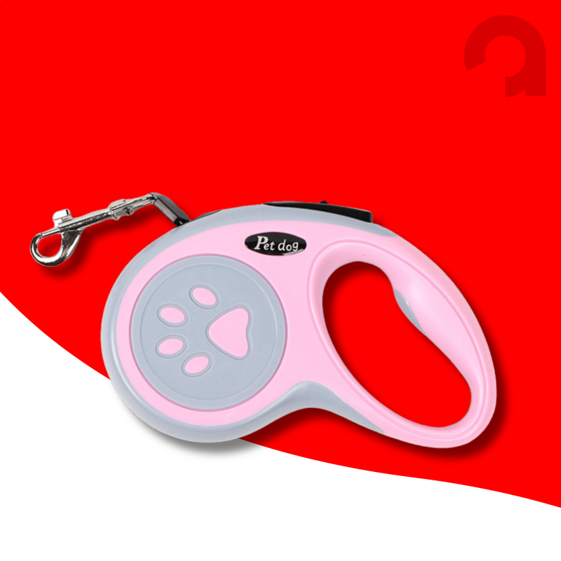 FlexiWalk™ - Coleira Retrátil para Cães