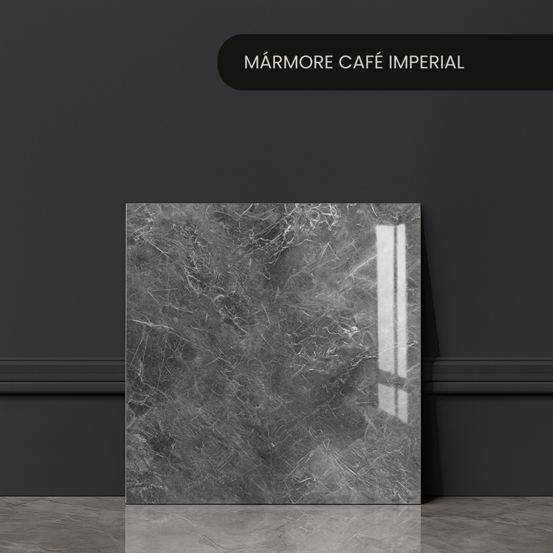 Marbella Mármore™ - Placas adesivas com acabamento de mármore luxuoso - COMPRE 10 LEVE 30 - Frete grátis