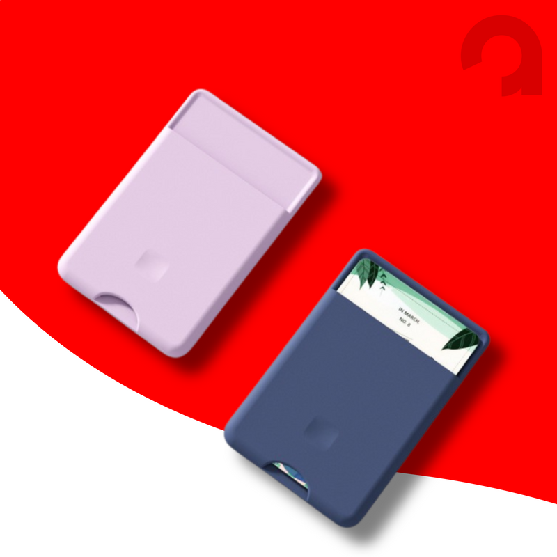 MagnetiCase Card™ – Capinha de Silicone Magnética Porta-Cartão