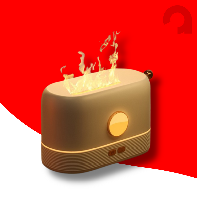Bazzus Flame™ – Difusor e Umidificador de Chamas de Luxo