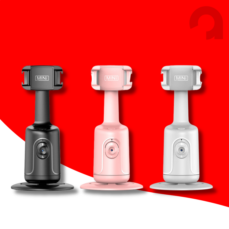 P01 PRO™ – Estabilizador Inteligente 360° com Rastreamento Facial Automático