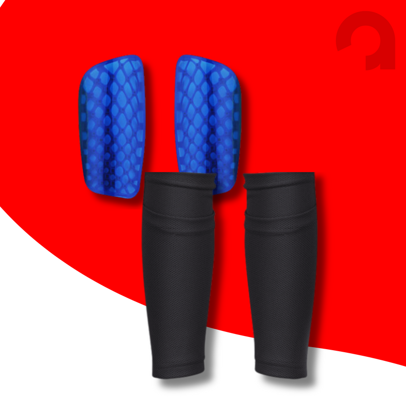 ProShield Soccer™ – Kit Meião com Caneleira de Futebol