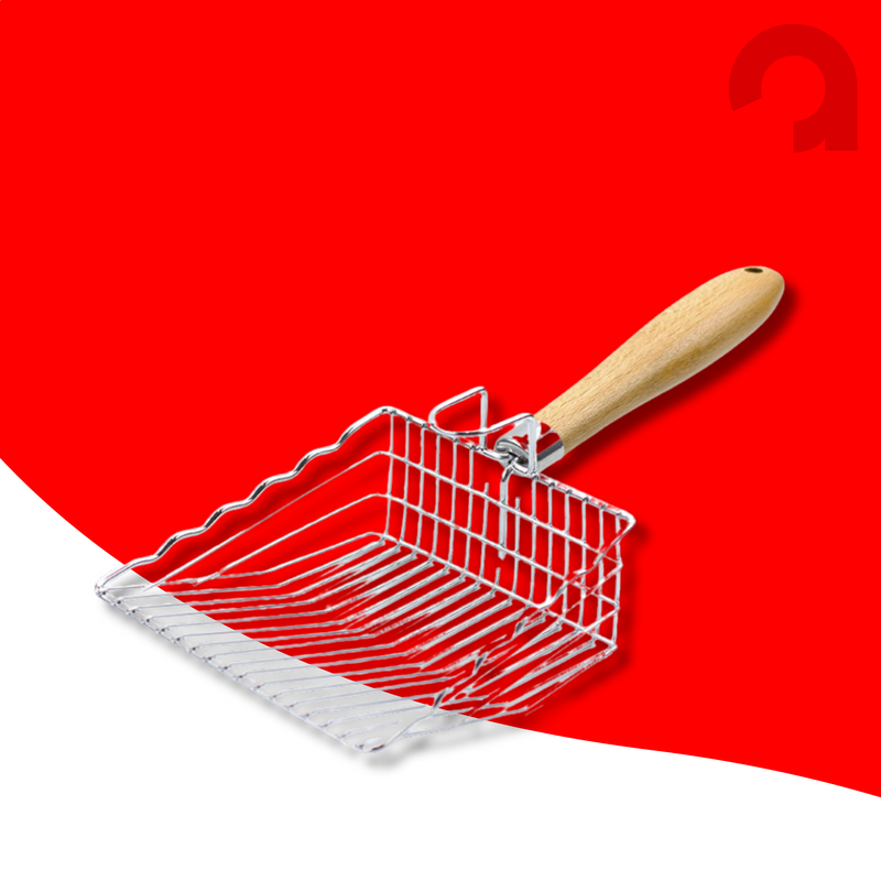 CatClean™ - Pá de Areia Metálica para Gatos
