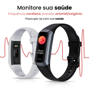 Lige FitWatch™ – Smartwatch Esportivo com Monitoramento de Saúde 24h