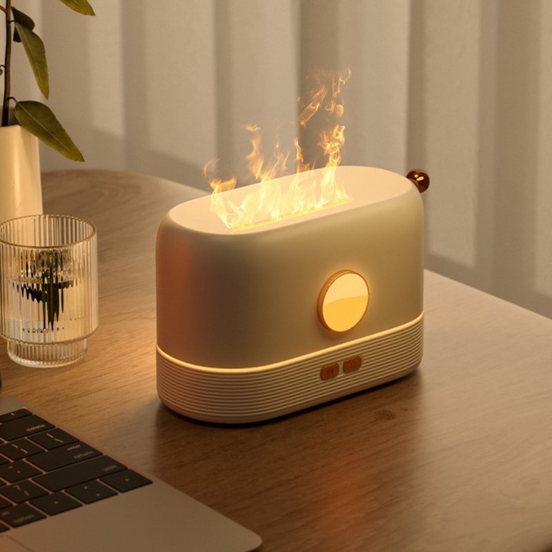 Bazzus Flame™ – Difusor e Umidificador de Chamas de Luxo