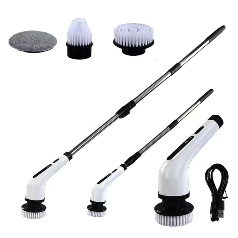 TurboBrush™ – Limpeza Sem Fio para Casa e Carro