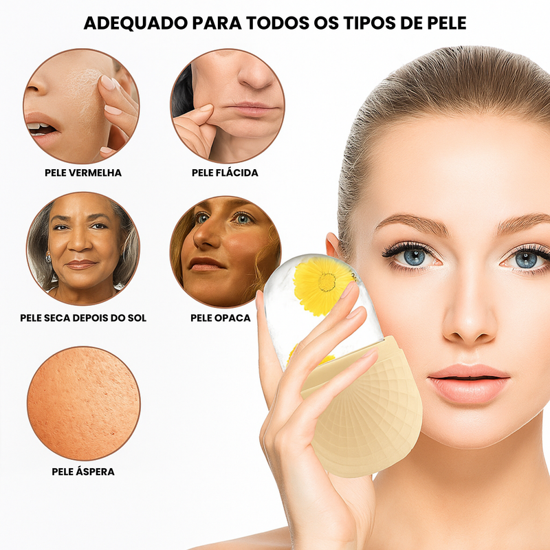 Femme Coldskin™ – Crioterapia Facial para Desinchar o Rosto
