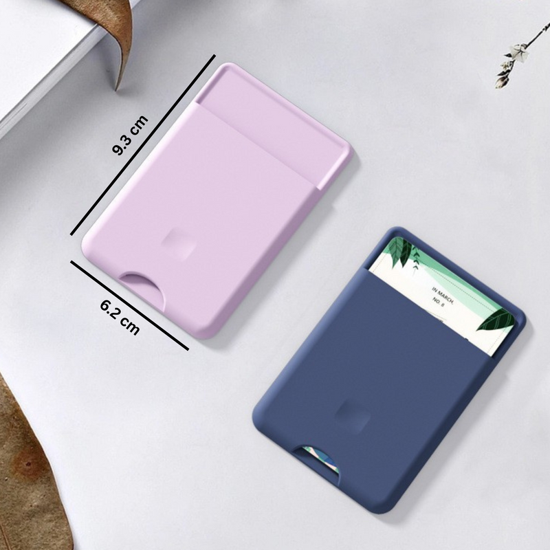 MagnetiCase Card™ – Capinha de Silicone Magnética Porta-Cartão
