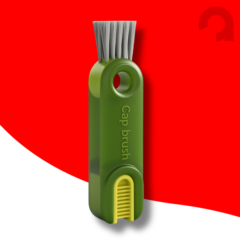 BottleBrush 3™ – Escova Multifuncional para Garrafas