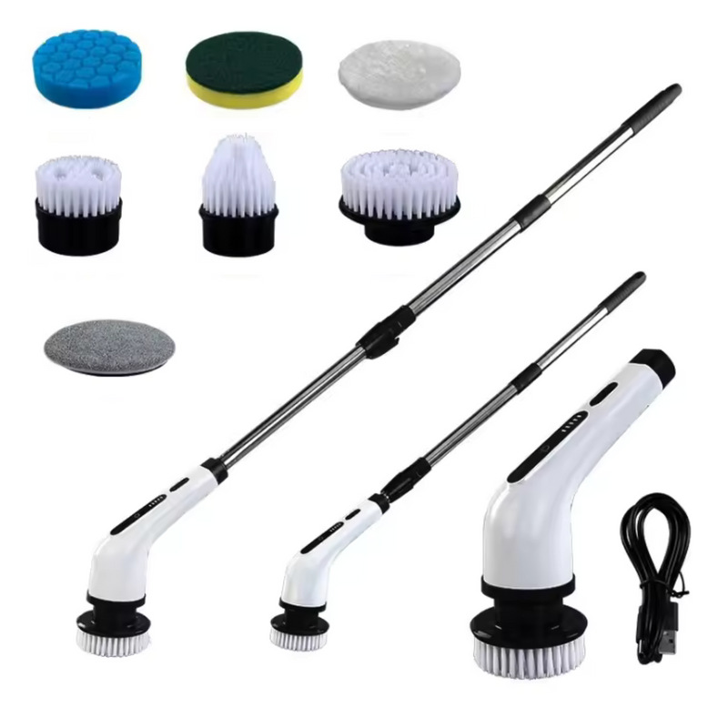TurboBrush™ – Limpeza Sem Fio para Casa e Carro
