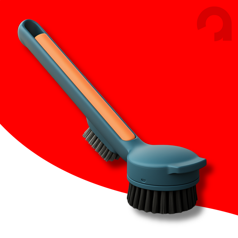 PowerClean 3™ – Escova Longa para Cozinha e Casa