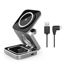 MagCharge carregador 3 em 1™ – Suporte de Carregamento Sem Fio Magnético