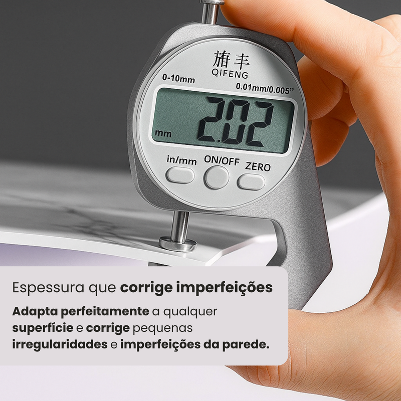 Marbella Mármore™ - Placas adesivas com acabamento de mármore luxuoso - COMPRE 10 LEVE 30 - Frete grátis