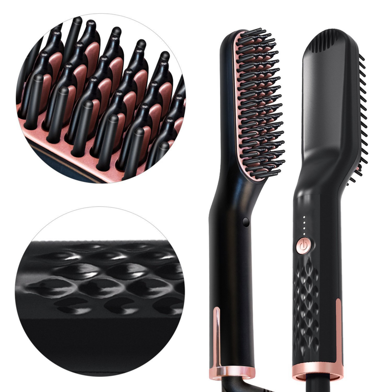 StraightPro Men™ – Chapinha Modelador para Cabelo e Barba