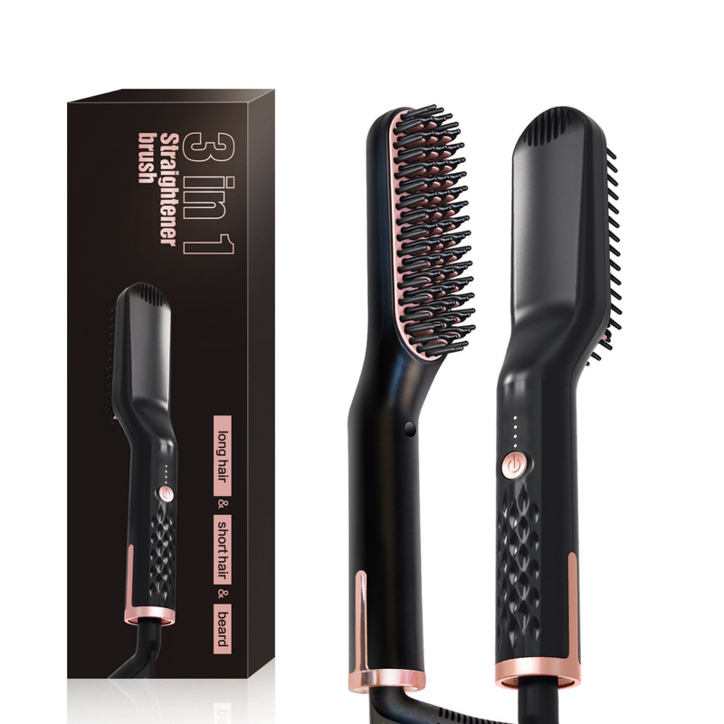 StraightPro Men™ – Chapinha Modelador para Cabelo e Barba