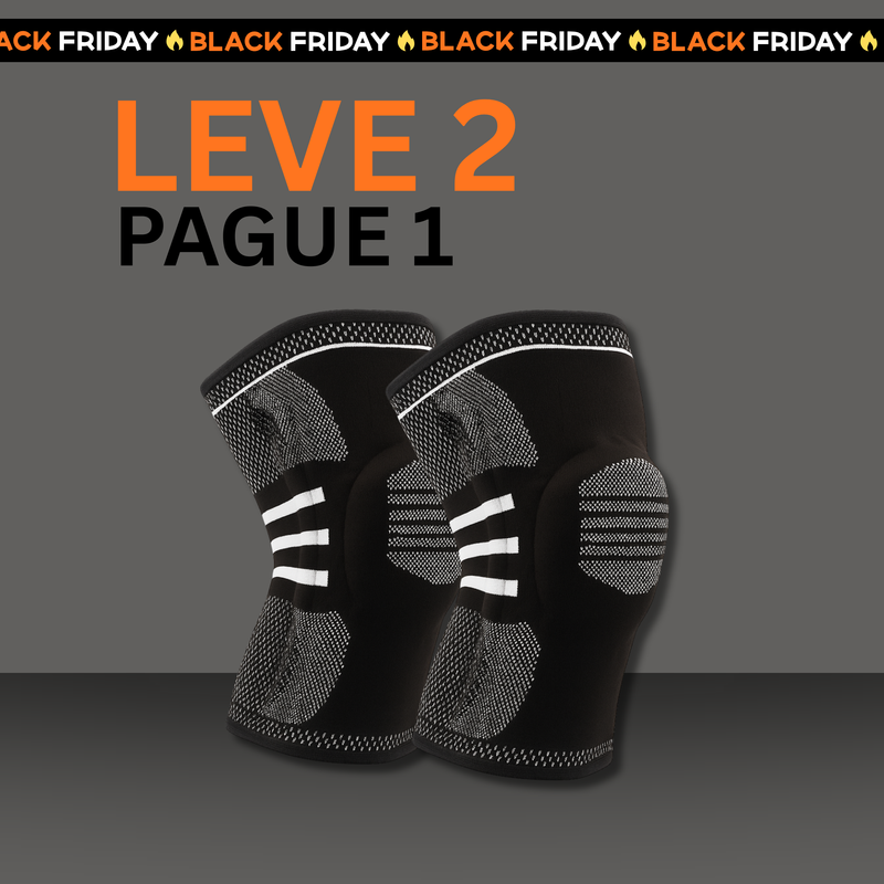 KneeRelief Pro™ – Joelheira de Compressão 3D Alívio Imediato + Desempenho Esportivo - LEVE 2 PAGUE 1 - FRETE GRÁTIS