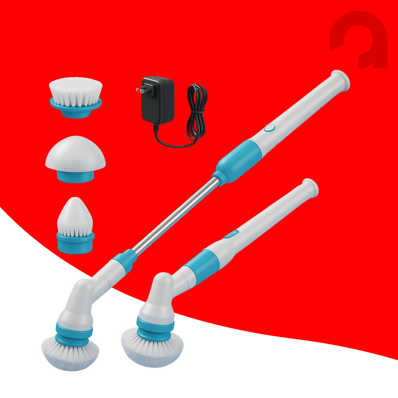 PowerBrush™ – Escova de Limpeza Elétrica Sem Fio