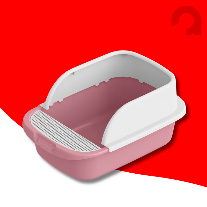 KittyBox™ - Caixa de Areia Semi-Fechada para Gatos